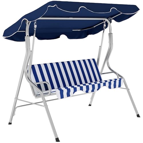 3-Person Porch Swing with Canopy Q767