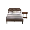 2 Pieces Wooden Full Bedroom Set G45193