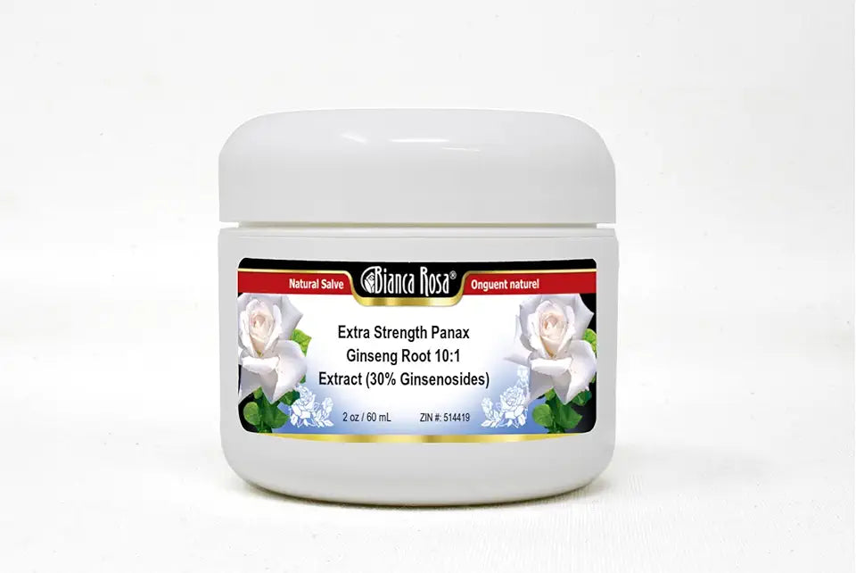 Panax Ginseng Root 10:1 Extract 30% Ginsenosides Salve Ointment 2 oz I277397