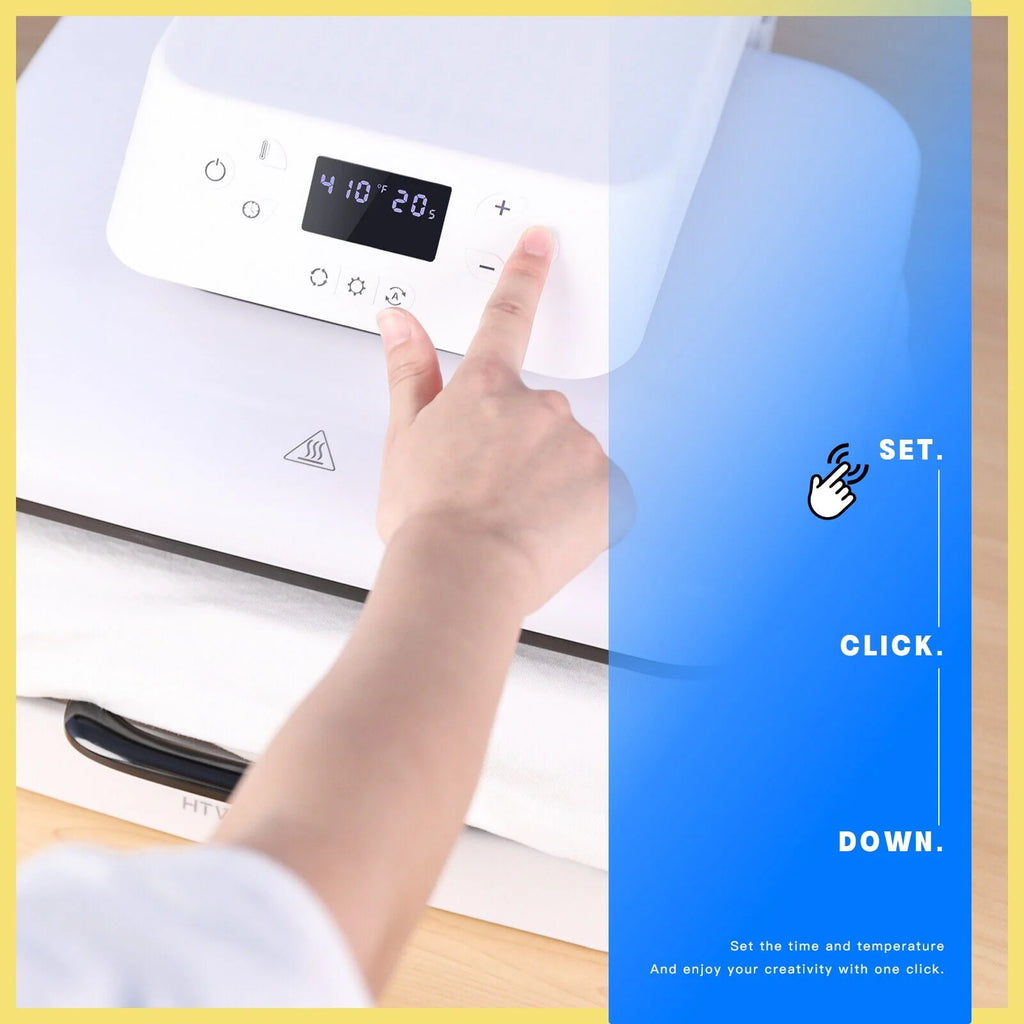 1500W 15x15 White Auto Heat Press Machine Y417267