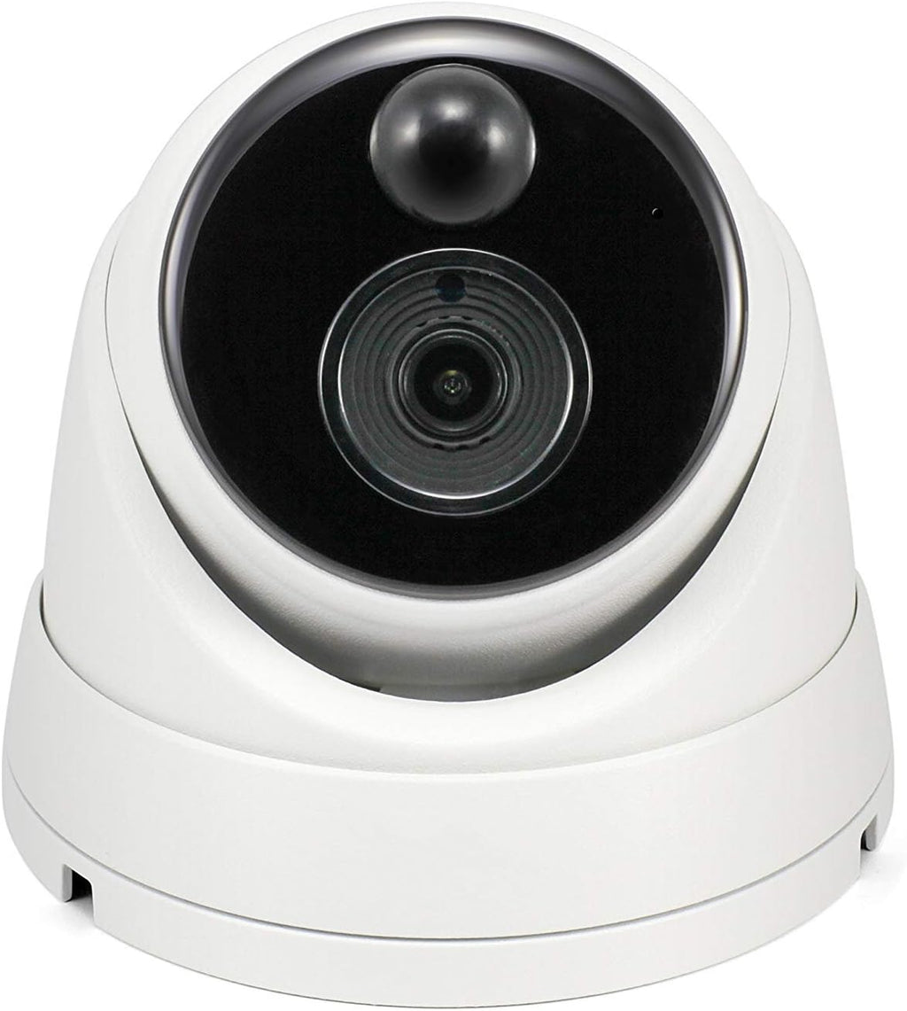 Wired PIR Dome Security Camera, 4K HD Color Night Vision, Indoor/Outdoor E188107