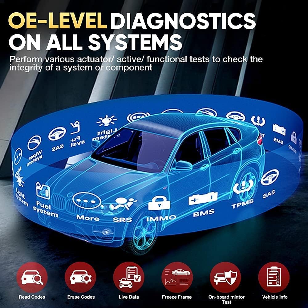 Bi-Directional Control Full Systems Automotive Scan Tool T46995