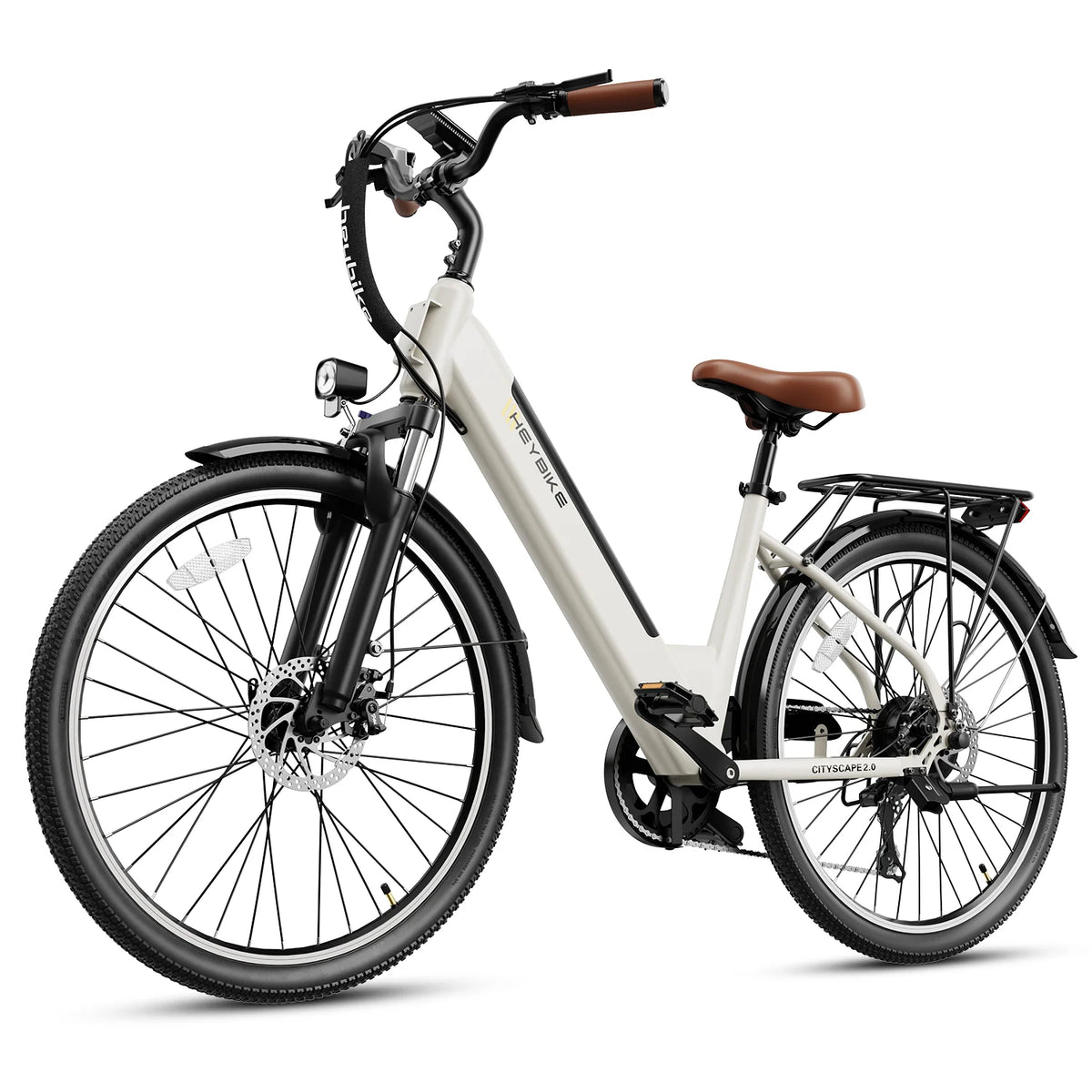 500W Electric City Cruiser Bicycle with 36V 13Ah Removable Battery F25287