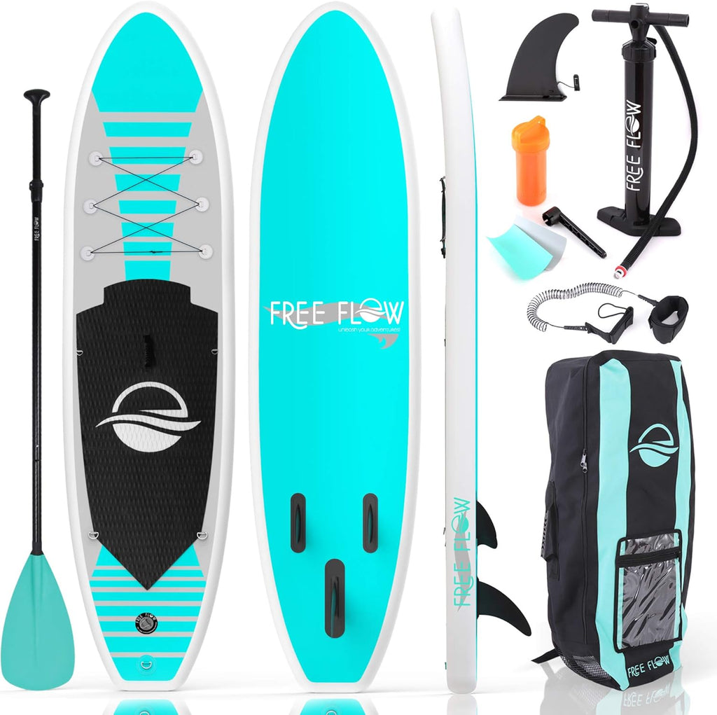 6 Inches Thick Inflatable Stand Up Paddle Board with Carry Bag F9678