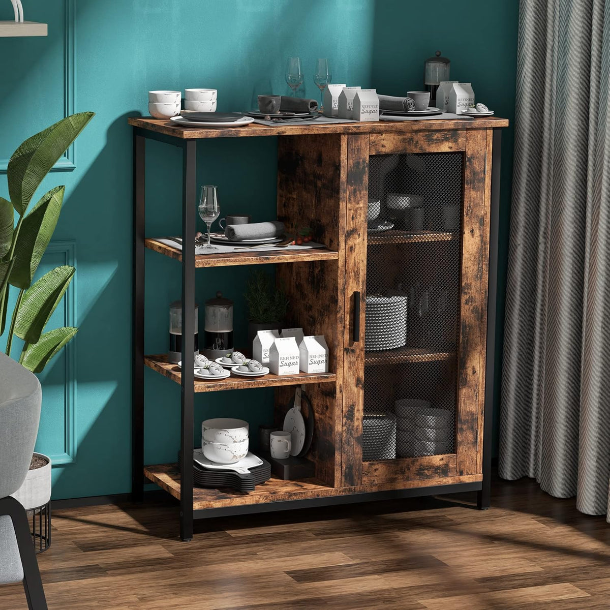 White Storage Cabinet Y476938