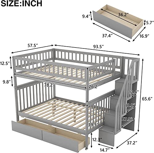 Queen Size Murphy Bed with Storage Drawer and Charging Station M968729