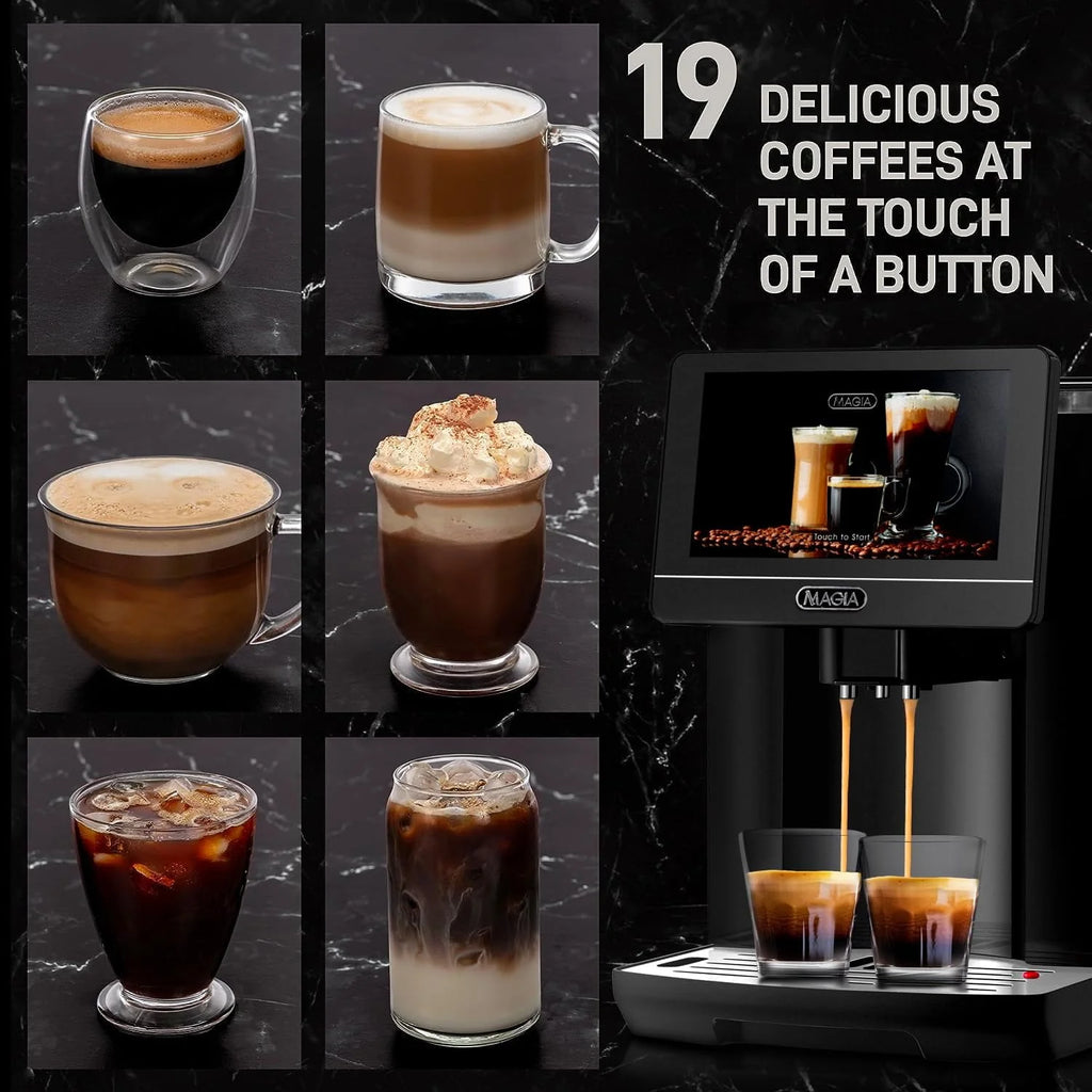 Black Automatic Coffee Espresso Machine S43301