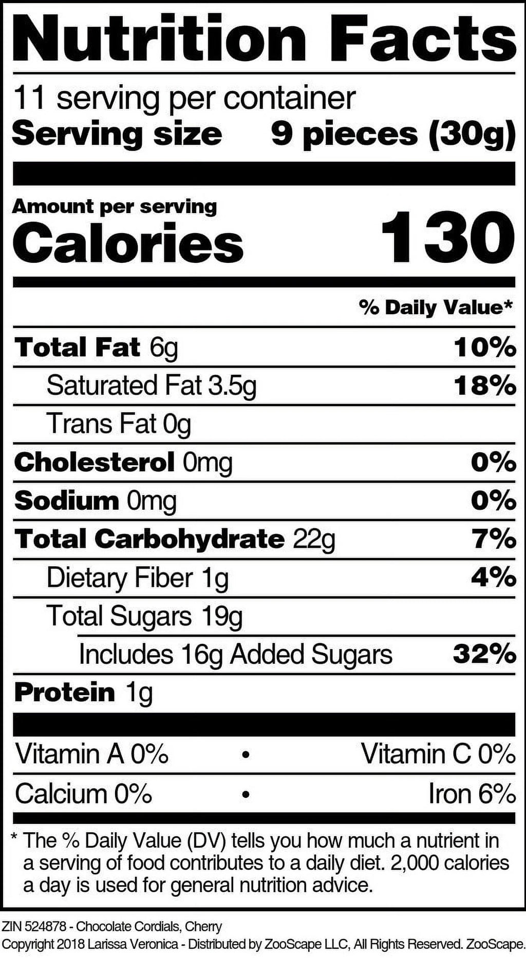 Chocolate Cherry Cordials 16 oz 2-Pack I239