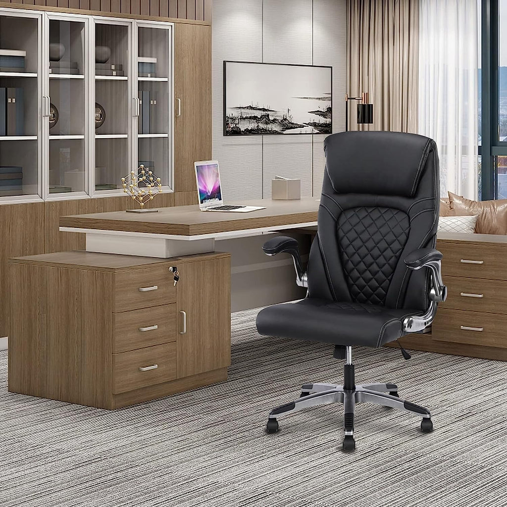 Black Ergonomic Office Chair with Lumbar Support Z9007
