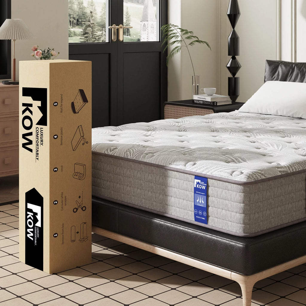 Full Size Medium Firm Hybrid Mattress X974515