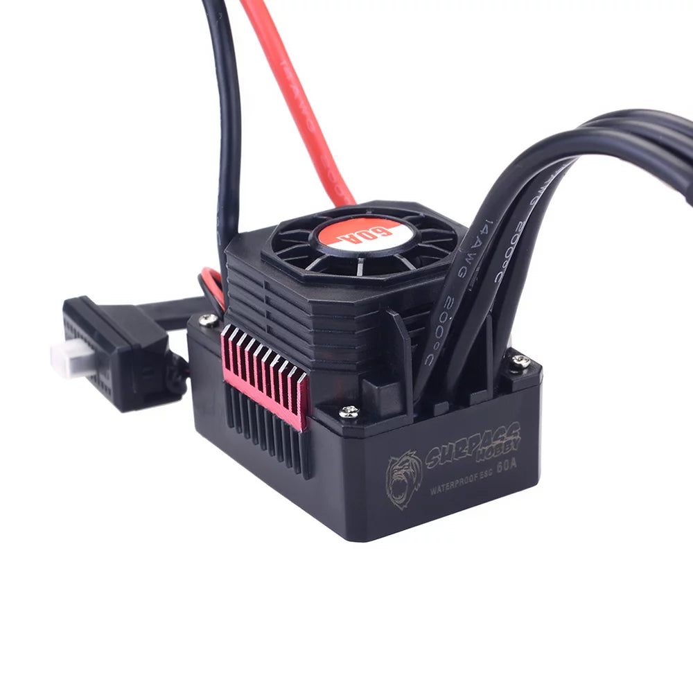 60A Brushless Waterproof Electronic Speed Controller O16277
