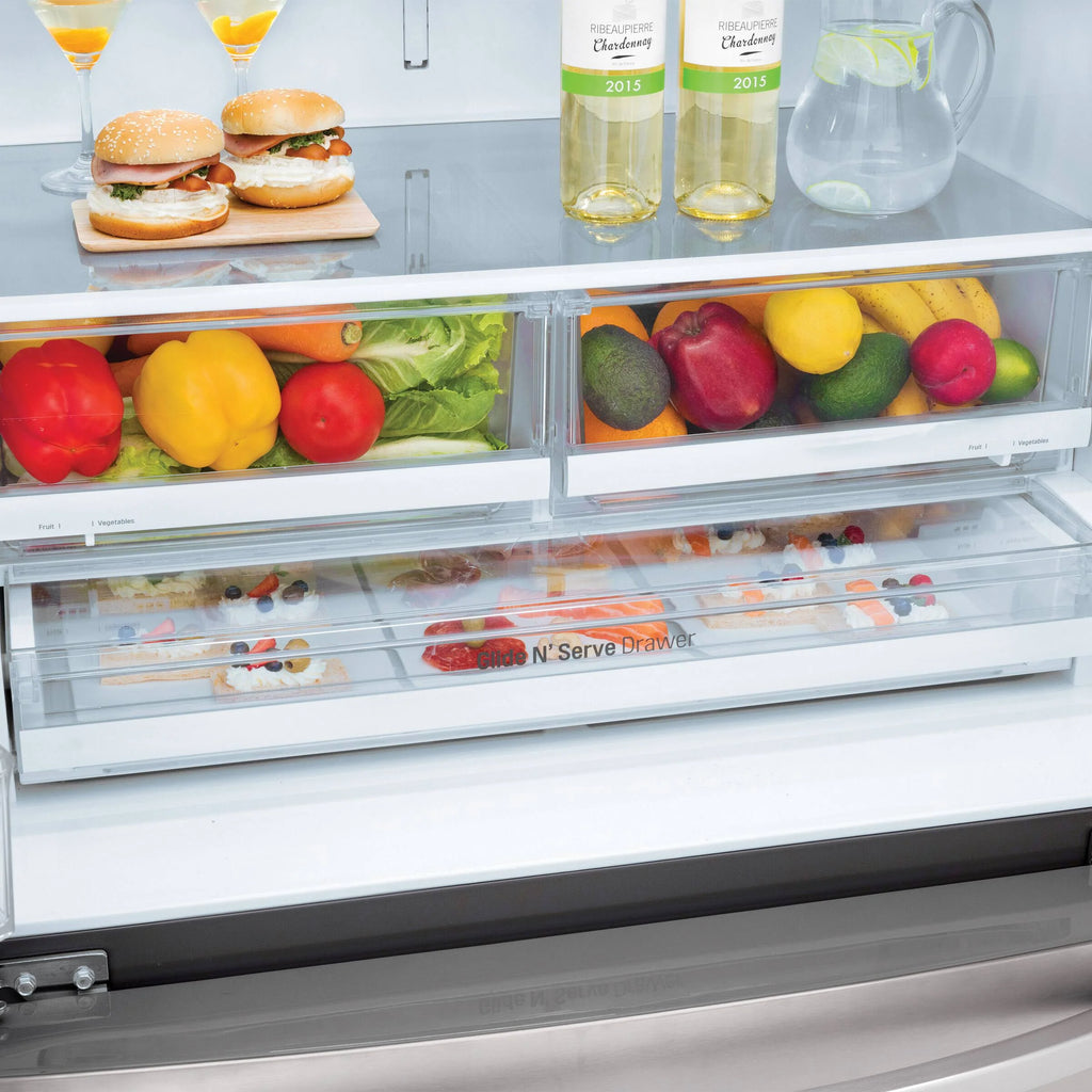 36 IN. 26 CU. FT. Stainless-Steel French Door Refrigerator P620693