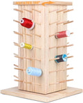 84 Spools Wooden Thread Rack J655
