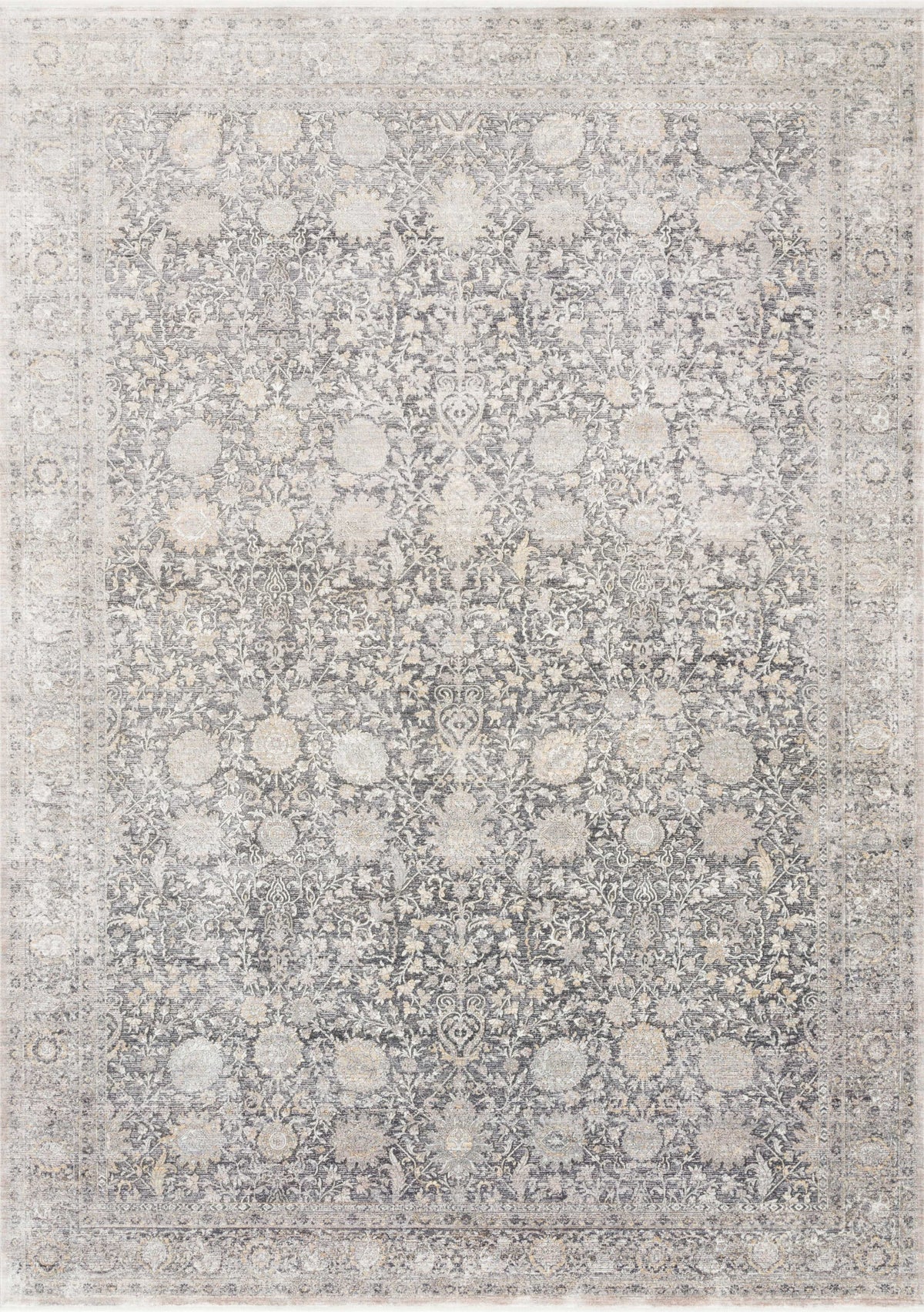 Charcoal Sand 2'8 x 7'9 Rug K513150