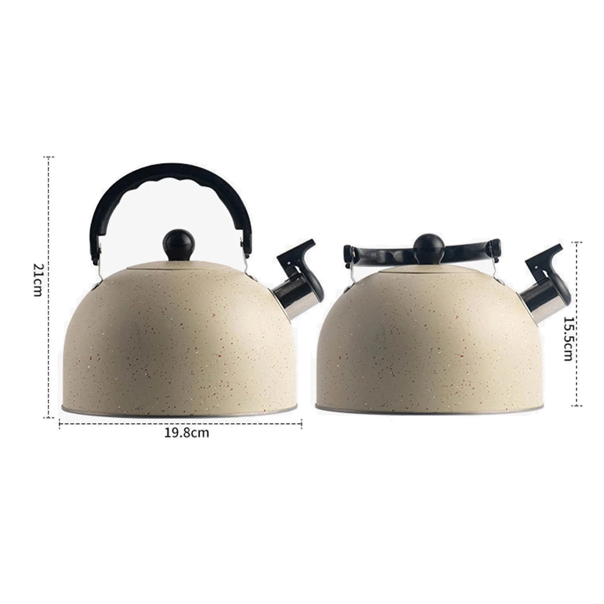 2.5L Stainless Steel Whistling Tea Kettle B383