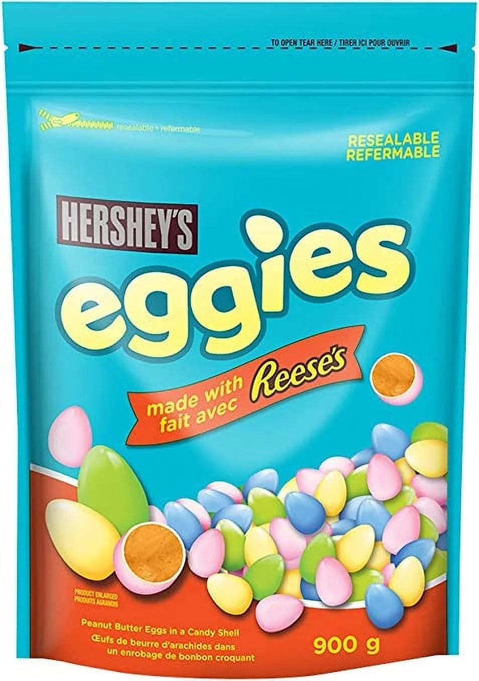 Easter Eggies Peanut Butter 900g G775495