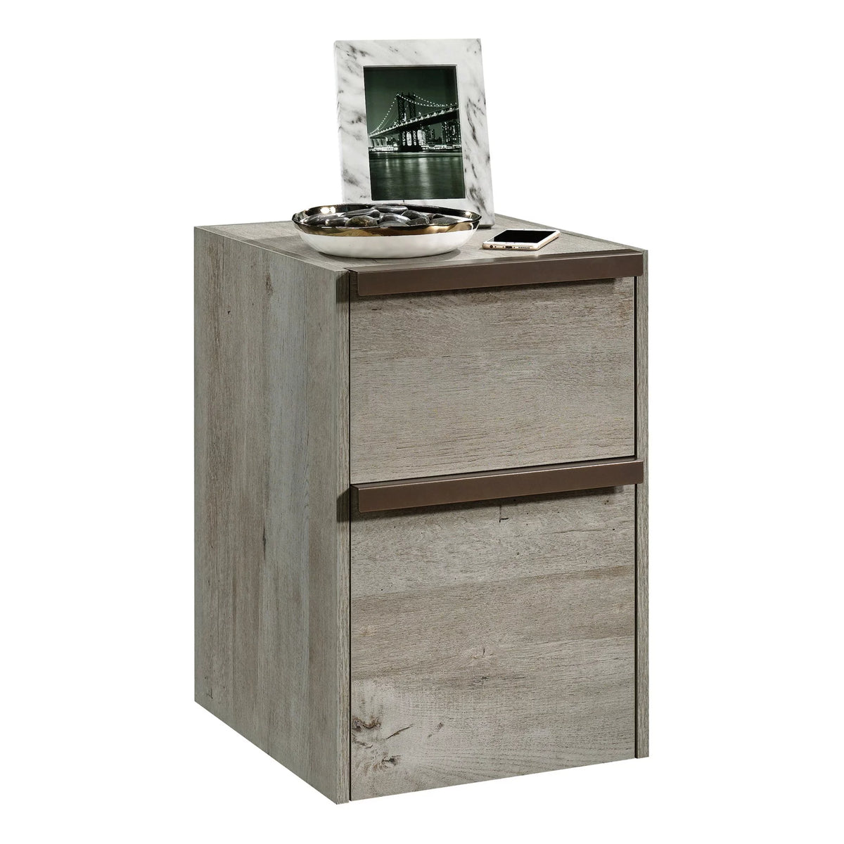 Mystic Oak 2-Drawer Mobile File Cabinet C482803