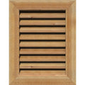 Vertical Gable Vent Unfinished Functional Rough S2231