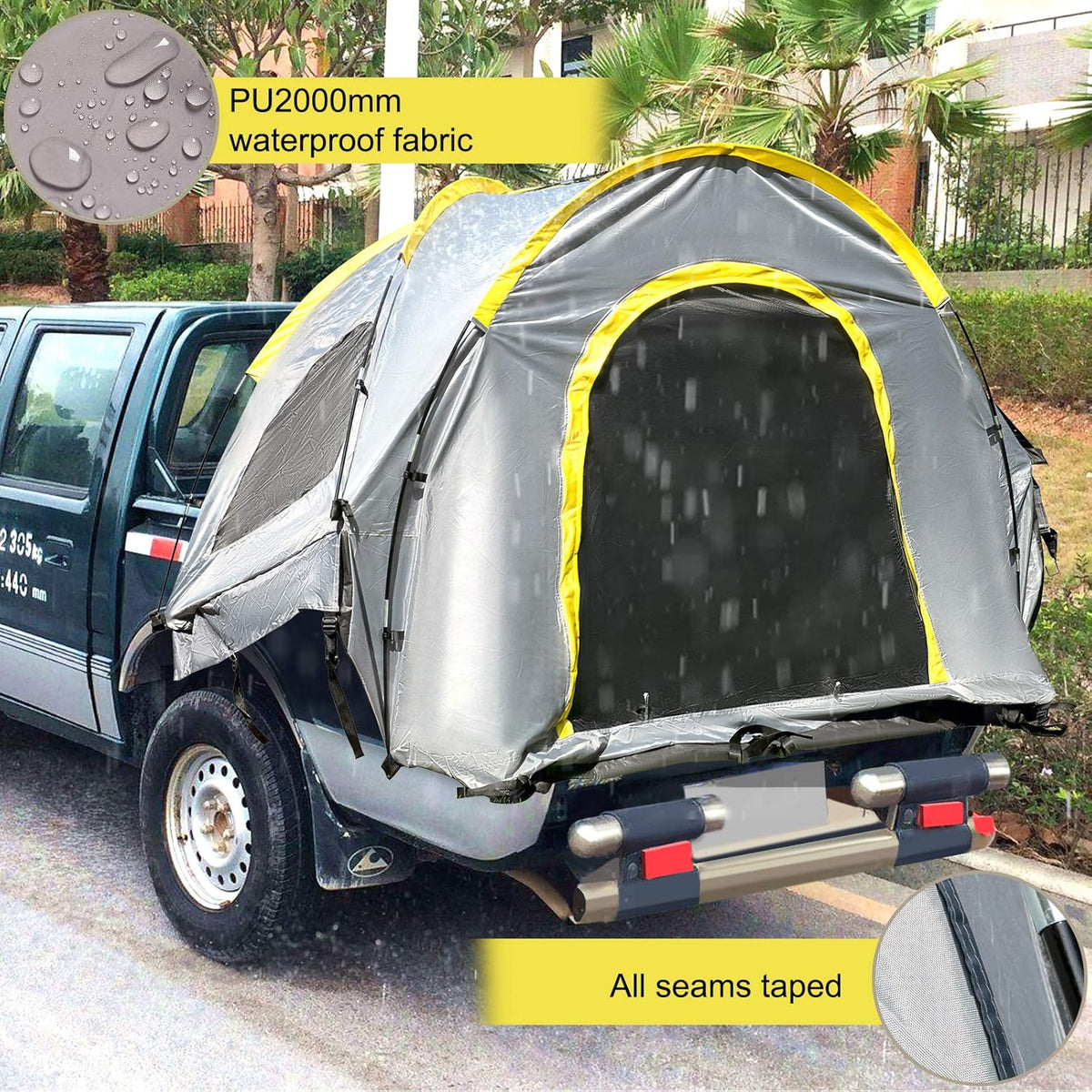 6.5 ft Waterproof Truck Bed Tent W899849