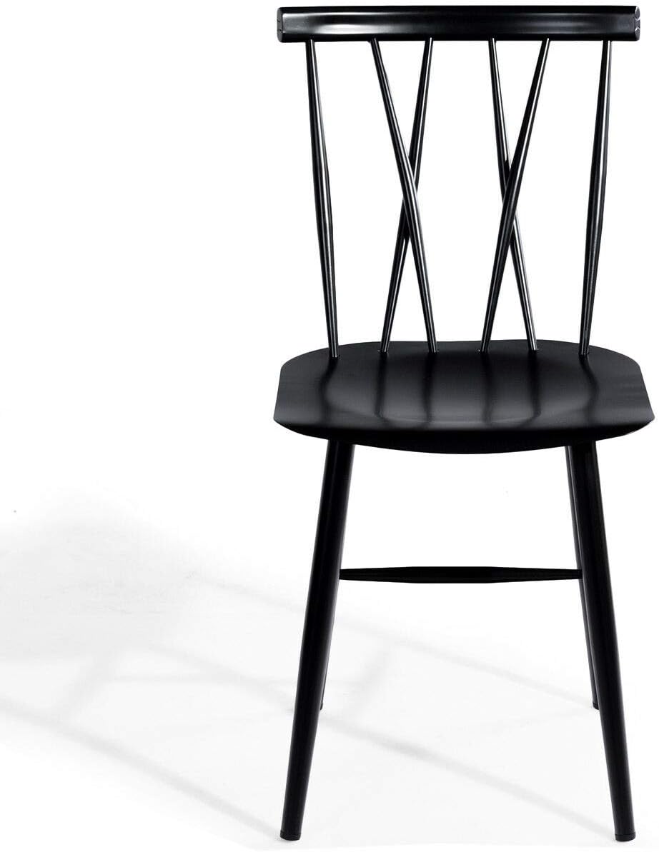 Black Stackable Dining Chair E8989