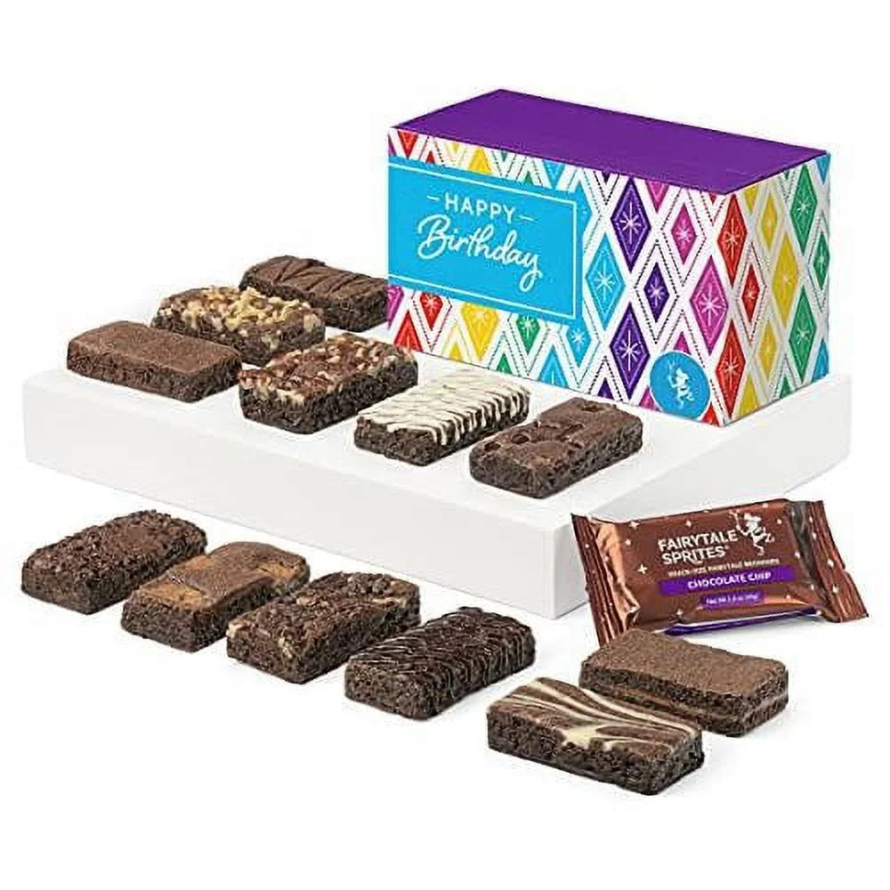 Individually Wrapped Gourmet Chocolate Food Gift Basket - 12 Pieces N891815