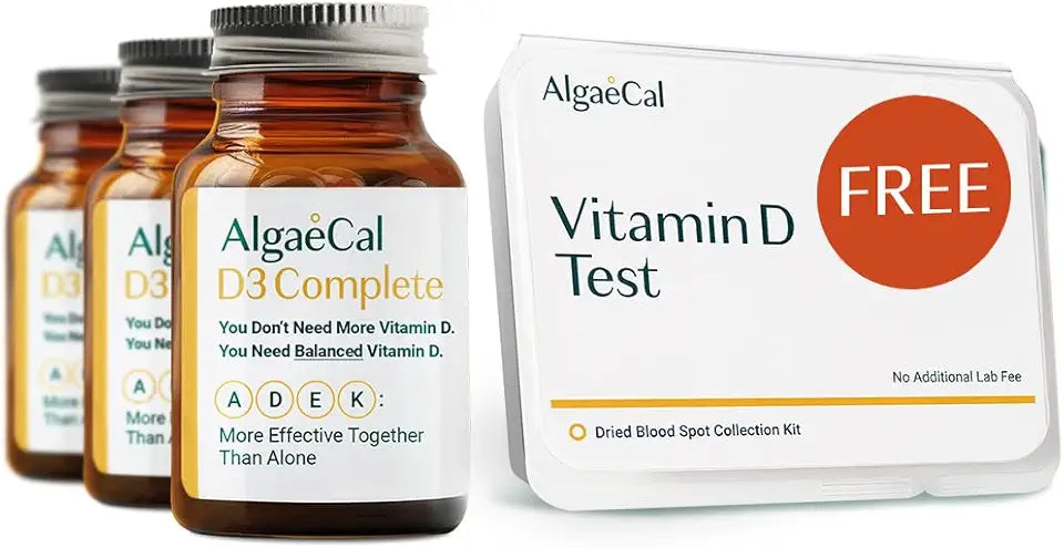 Vitamin D Home Test Kit and Vitamin D Complex Softgels L82561