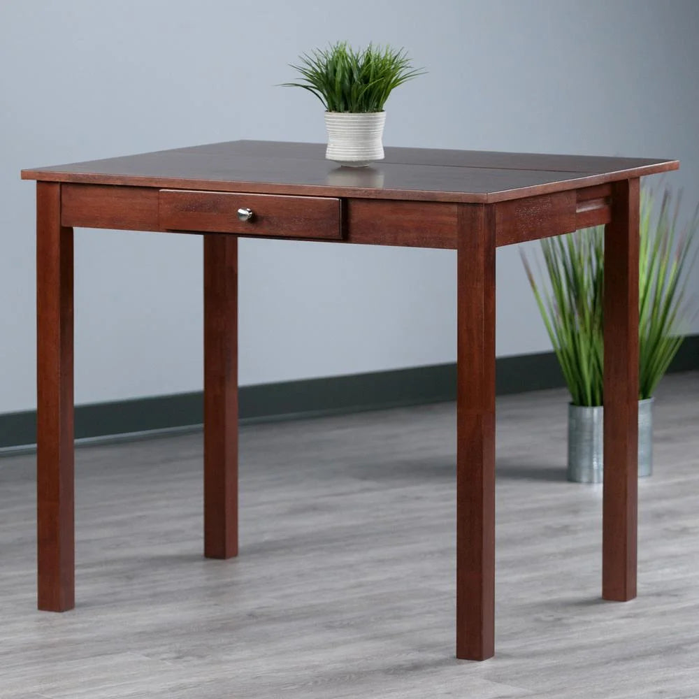 Walnut Drop Leaf High Table X34654
