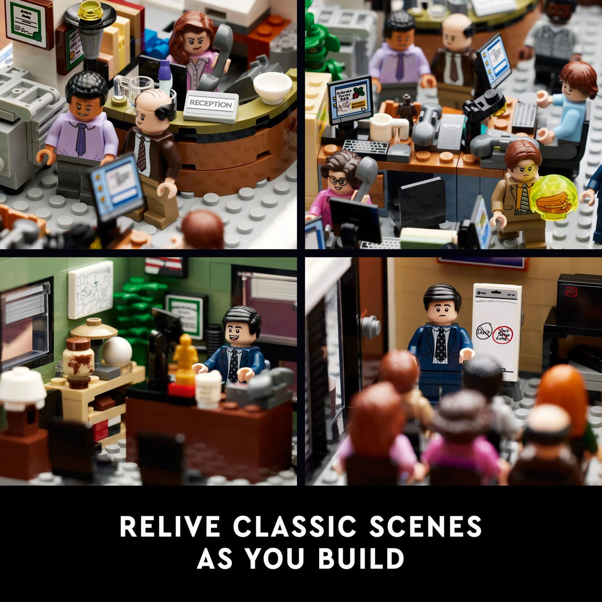 Building Set with 15 Characters Minifigures A803
