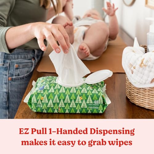 Hypoallergenic Baby Wipes 99% Purified Water 3 Refill Packs 624 Wipes P828650