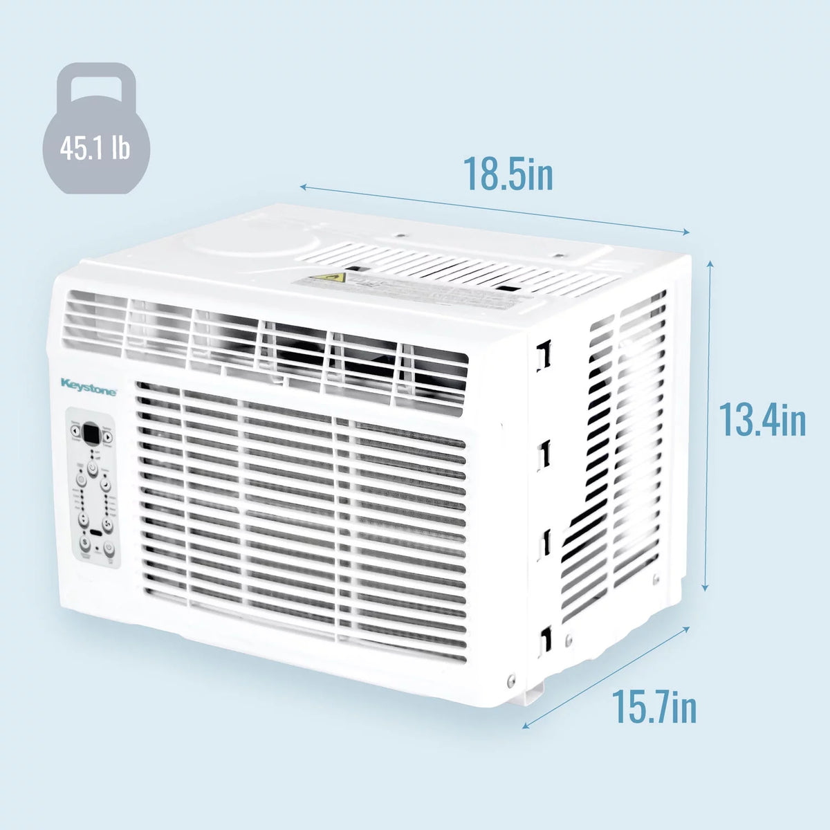 12,000 BTU 115-V Window Air Conditioner with Remote, White U30642