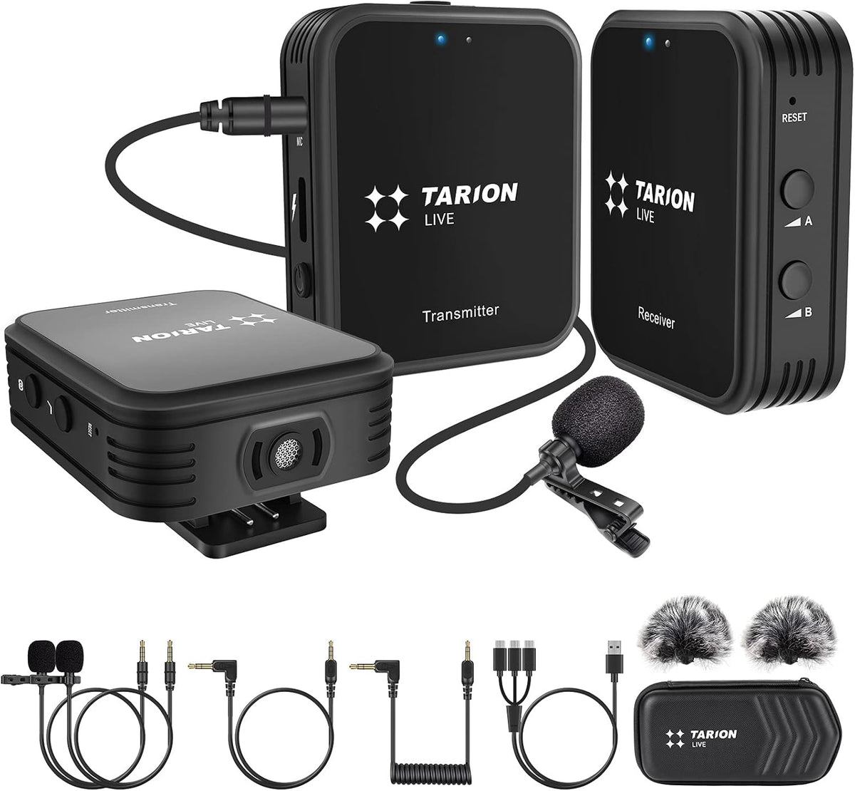 2.4GHz Wireless Lavalier Microphone System N383845
