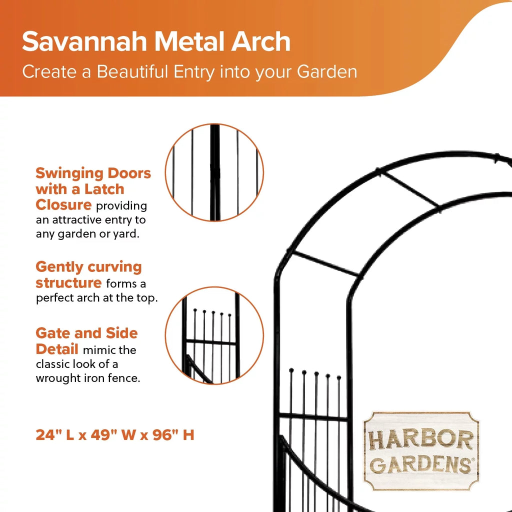 4'1" wide x 8' high x 24" deep Arch and Gate M313840