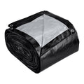 30 ft. x 40 ft. Silver and Black Weather-Resistant Tarp K11500