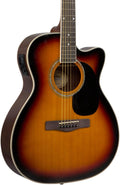 3-Color Sunburst Acoustic-Electric Guitar S132