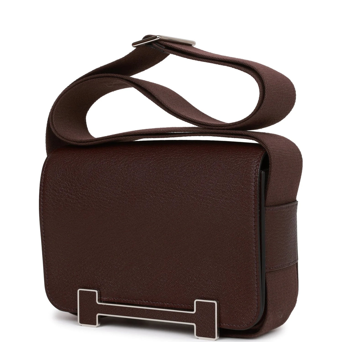 Rouge Sellier Chevre Palladium Hardware O95106