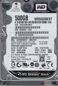 500GB SATA 2.5 Hard Drive B27427