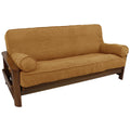Full Size MicroSuede 3-Piece Futon Cover Set O52442