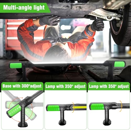 2400LM Rechargeable LED Work Light with Hooks S46548