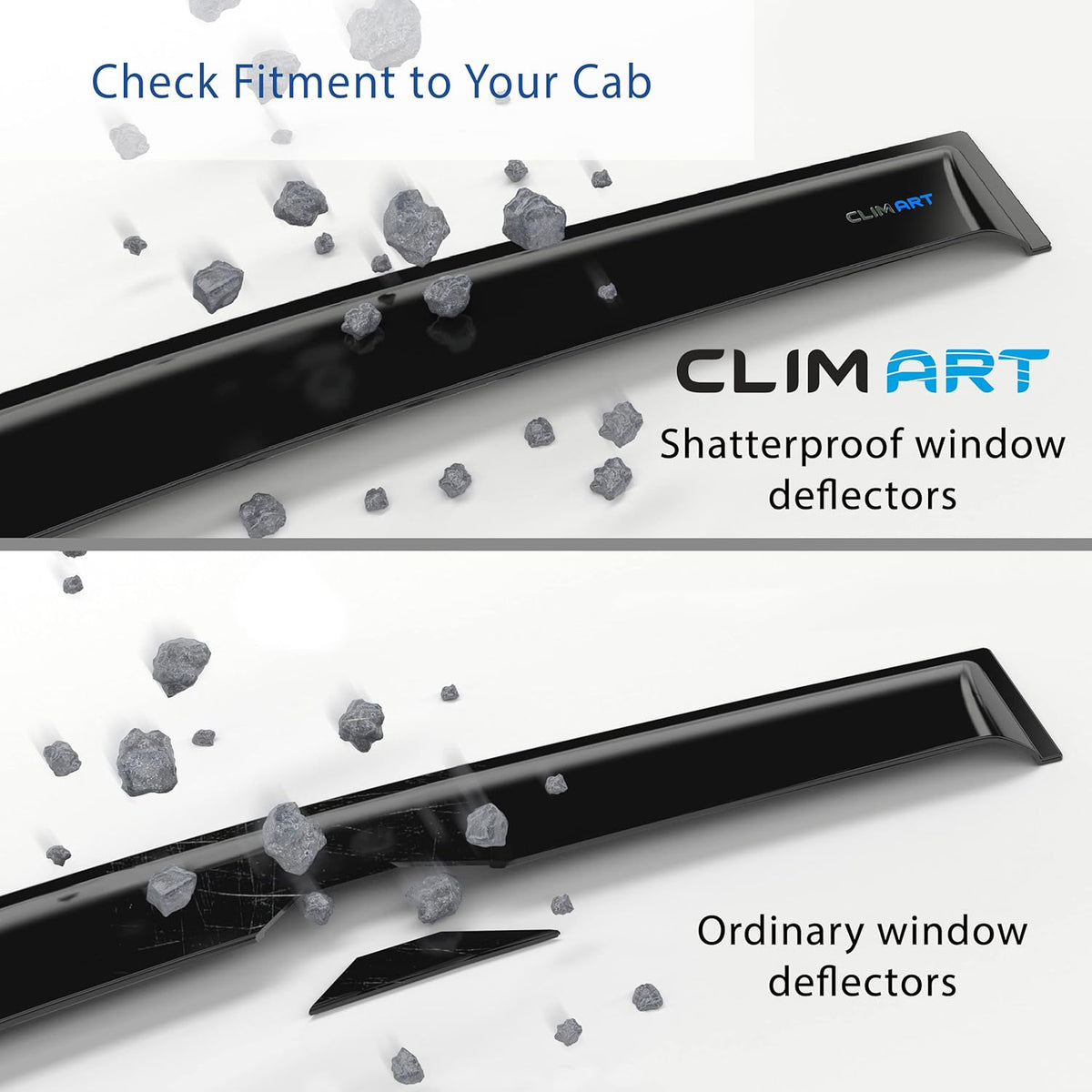 Dark Smoke Window Deflectors 4pcs G31192