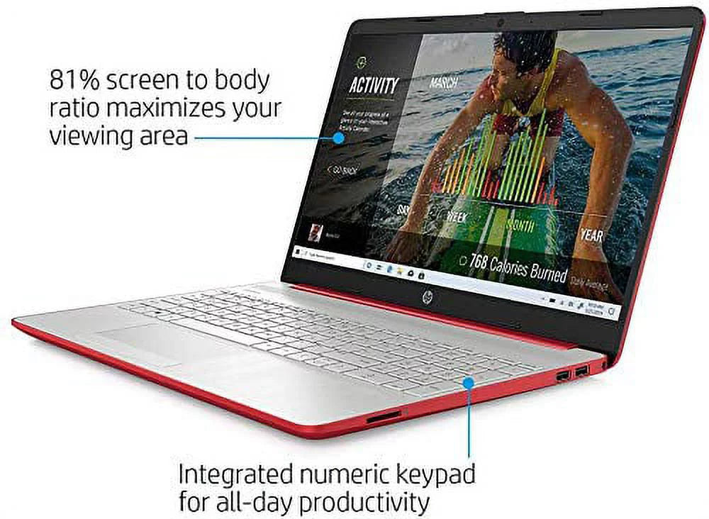 15.6" HD Laptop Intel Pentium Gold 16GB DDR4 256GB SSD Windows 11 Pro Z283