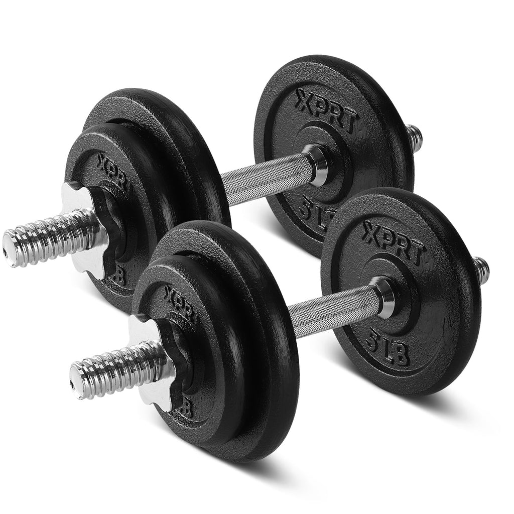 Cast Iron Adjustable Dumbbell Set 40lbs G827565