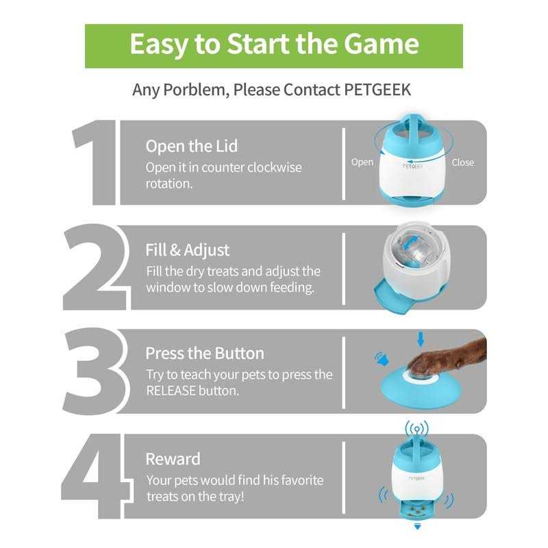 Automatic Dog Feeder Treat Dispensing P6587