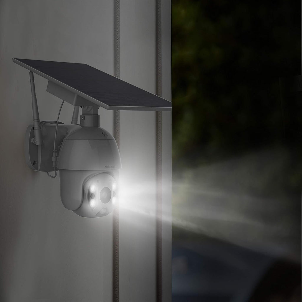 Wireless WiFi Pan Tilt 360° Solar Battery Powered Security Camera Z639