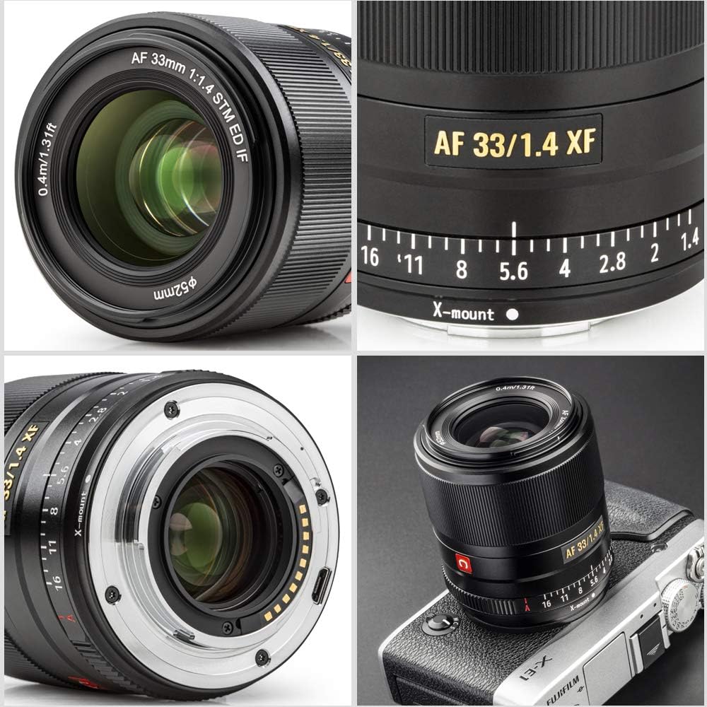 33mm F1.4 Auto-Focus Portrait Lens for Fujifilm X-Mount Camera M641514