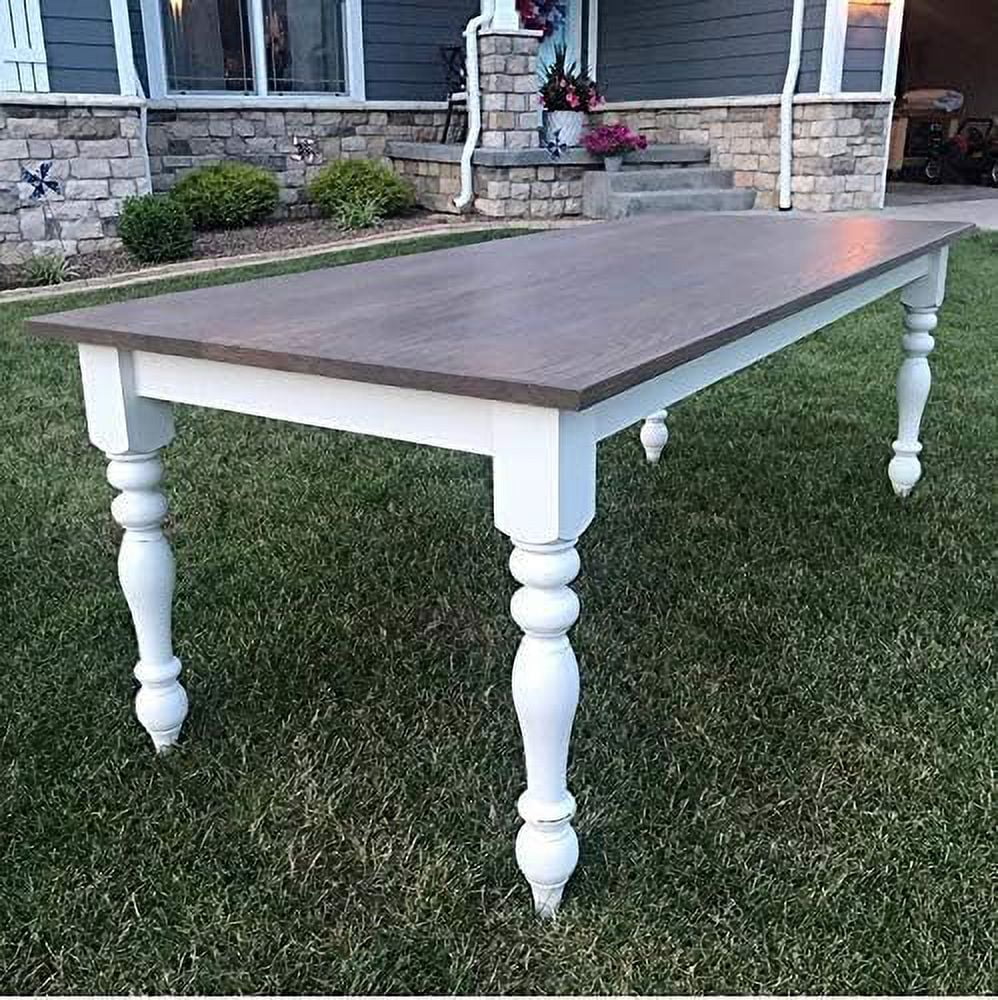 Unfinished Turned Table Legs Set Of 4 P855