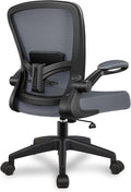 Grey Ergonomic Mesh Office Chair with Lumbar Support B808