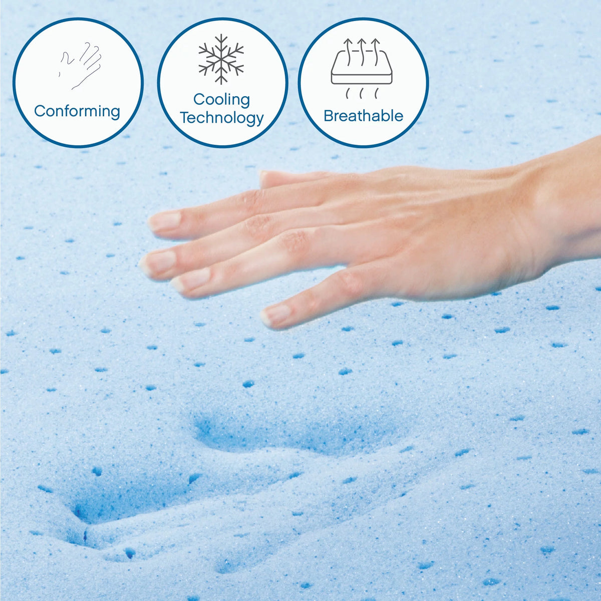8 Gel Memory Foam Mattress, Twin U9184