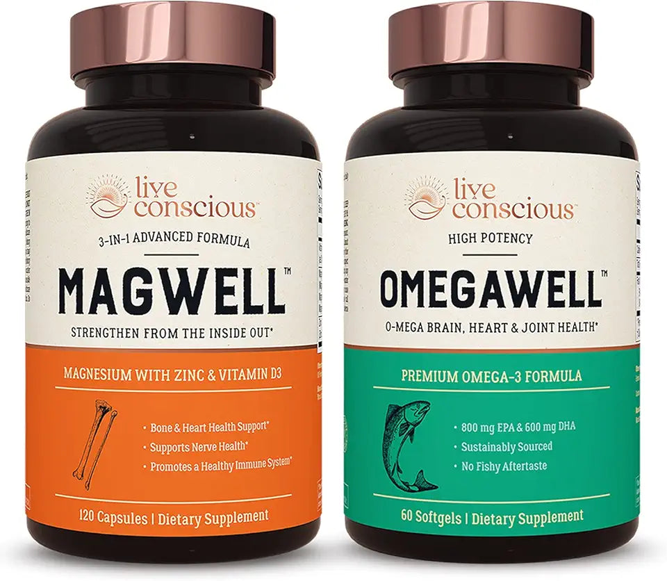 Omega Fish Oil Magnesium Zinc & Vitamin D3 N740