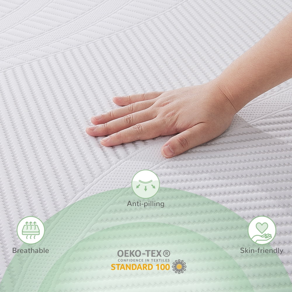 10 Pocket Spring Gel Memory Foam Hybrid Mattress Full Size U862788