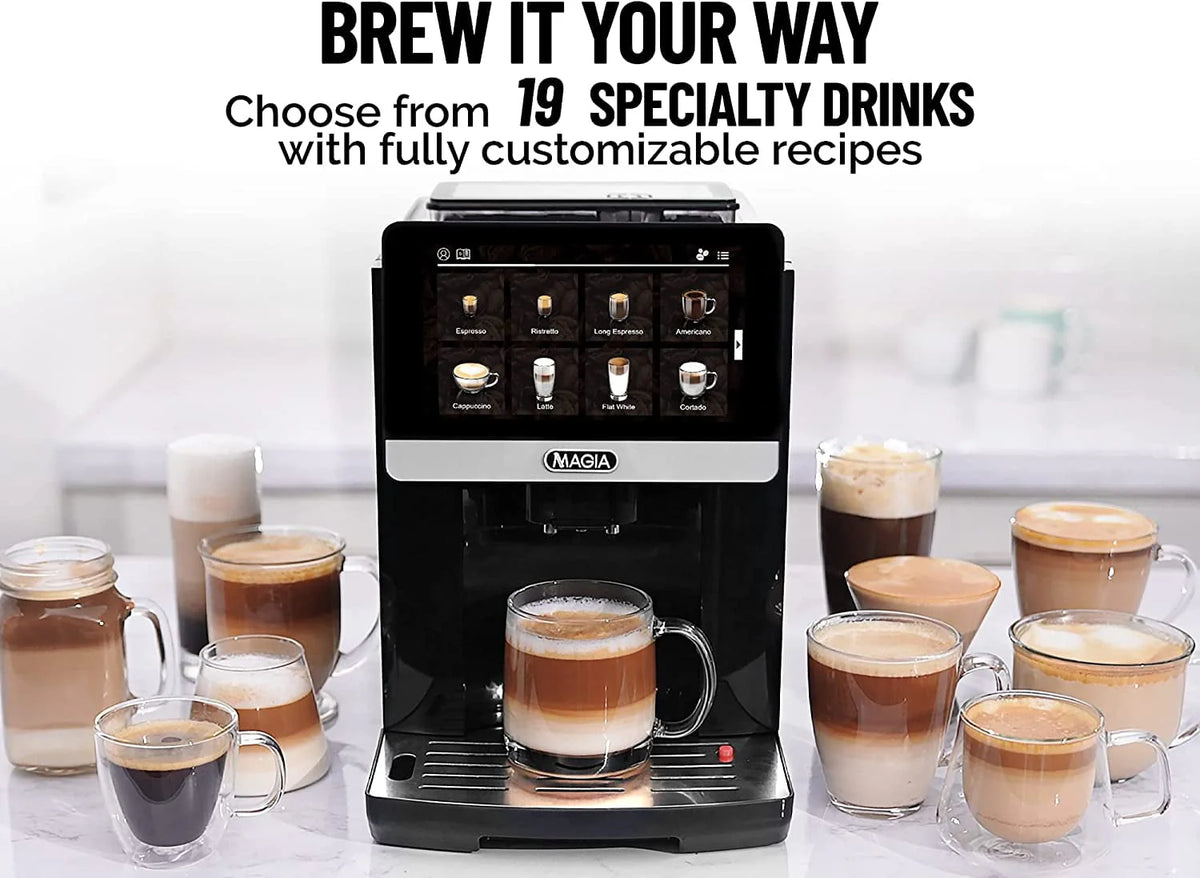 Black Automatic Coffee Espresso Machine S43301